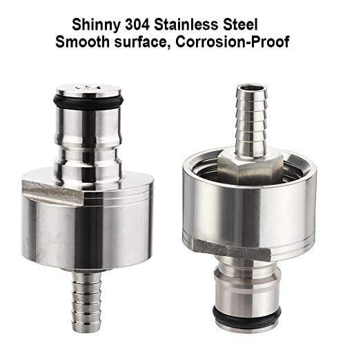 Stainless Steel Carbonating Cap Back Pressure Bottle Filling With Barb Stainless Steel Carbonating Cap Back Pressure Bottle Filling With Barb