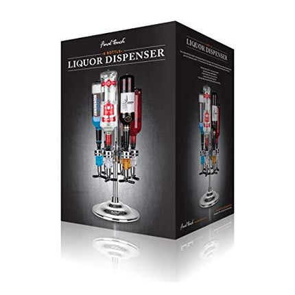 Final Touch 6 Bottle Bar Caddy Liquor Dispenser