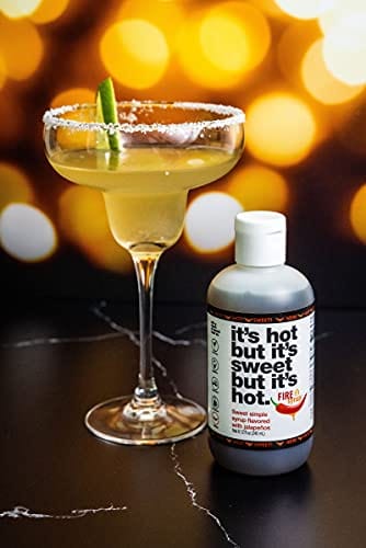Fire Syrup Fire Syrup with Margarita Cocktail Rim Dipper - Jalapeno Infused Simpl ...