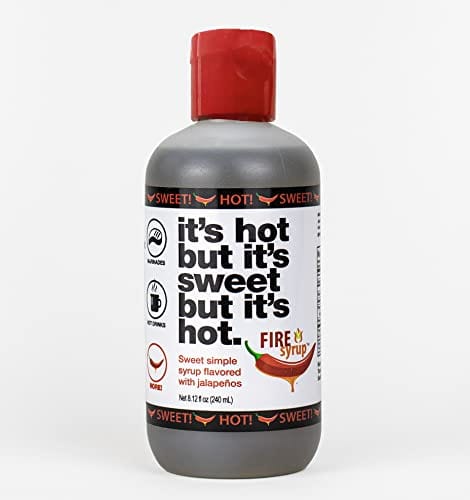 Pink Fire Syrup Fire Syrup with Margarita Cocktail Rim Dipper - Jalapeno Infused Simpl ...