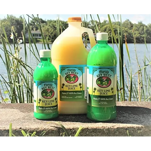 100% Authentic Key Lime Juice - 32oz (2 Pack)