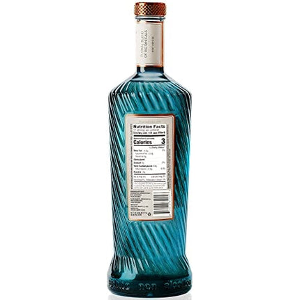 FLUÈRE Original GIN ALTERNATIVE – Floral Blend, Non-Alcoholic Distilled Spirit with Juniper, 23.7 Fl Oz | Low Calories | Created for cocktails | Coriander Seed, Juniper berries, Lavender and Lime peel
