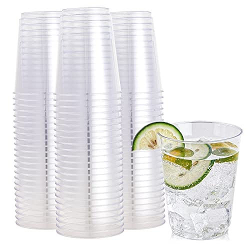 FOCUSLINE 20 Pack 16 Oz | Stemless Wine Cups, Heavy Duty Clear Plastic  Unbreakable , Disposable Reus…See more FOCUSLINE 20 Pack 16 Oz | Stemless  Wine
