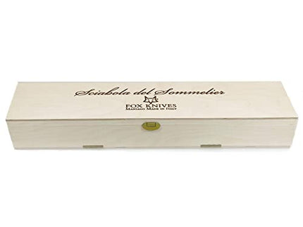 Fox Knives Maniago, Italy Sommelier Saber Champagne Sabre, Nickel