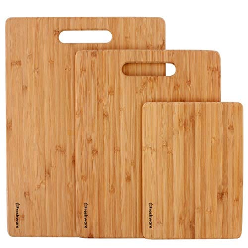 Cutting Boards for Kitchen, Plastic Chopping Board Set of 4 with Non-S –  Advanced Mixology