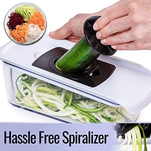 1 Spiral Vegetable Slicer Chopper Shredder Spiralizer Veggie Pasta Maker  Fruit