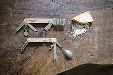 Gentlemen's Hardware 12-in-1 Detachable Kitchen Stainless Steel Multi Tool with Wood Handles