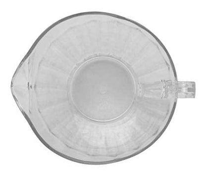 G.E.T. P-1064-1-CL-EC BPA-Free Break-Resistant Plastic Serving Pitcher, 60 Ounce, Clear