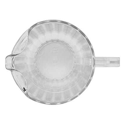 G.E.T. P-2064-1-CL BPA-Free Break-Resistant Restaurant Style Plastic Pitcher, 60 Ounce, Clear