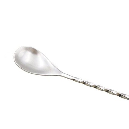 GFDesign 15.7“ Extra Long Cocktail Mixing Spoon Set Food-Grade 18/8 Stainless Steel Stirrer Spiral Pattern Bar Cocktail Shaker Spoon for Ice Cream Smoothies Malts Milkshakes Juice Coffee Tea Drink