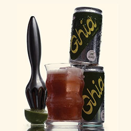 Ghia Non-Alcoholic Le Spritz OG Spritz + Lime & Salt Variety (12-Pack) - 8 Fl Oz Cans | Botanical Mediterranean Inspired Apéritif - No Added Sugar, Caffeine-Free