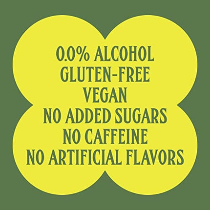 Ghia Non-Alcoholic Lime & Salt Le Spritz, 8 Fl Oz (4-Pack) - Botanical Mediterranean Inspired Sparkling Apéritif | Vegan, No Added Sugar, No Preservatives, No Artificial Flavors, Caffeine-Free