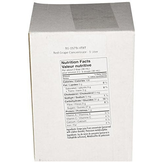 Winexpert Red Grape Concentrate - 1 Liter