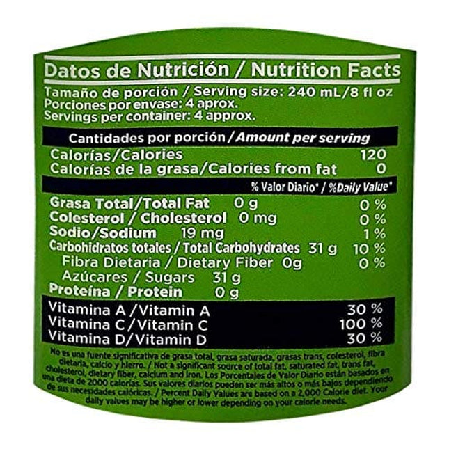 GLORIA Jugo de Maracuya 1 lt. - 2 Pack. / Passion Fruit Maracuya Nectar 33.8 Fl. oz. - 2 Pack.