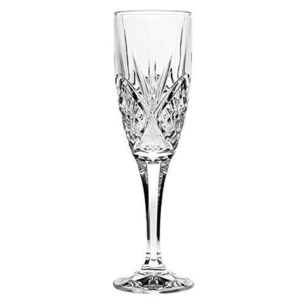 Godinger Dublin Crystal Champagne Flutes - Set of 4