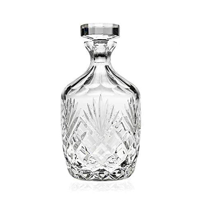 Godinger Whiskey Decanter for Liquor Scotch Vodka or Wine - 750ml