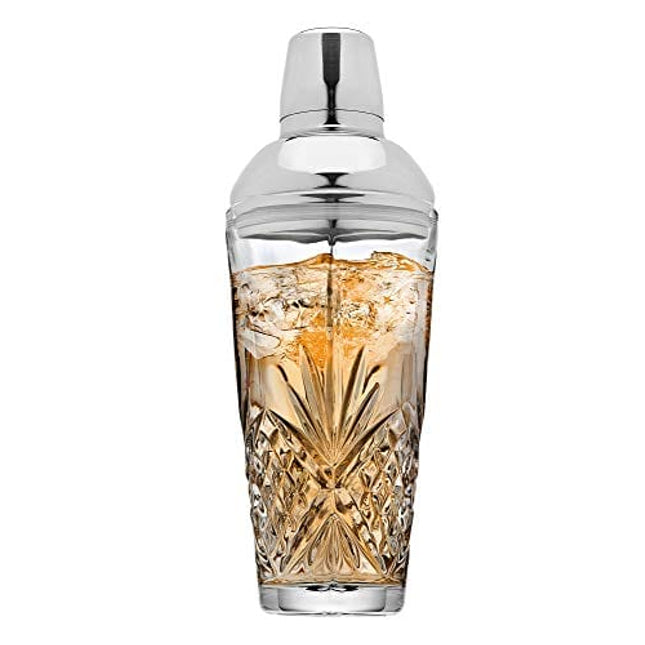 Godinger Dublin Cocktail Shaker, Martini Shaker, 17oz