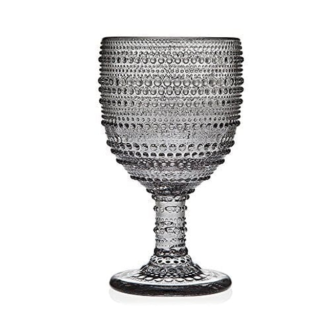 Godinger Lumina Set of 4 Goblets Smoke