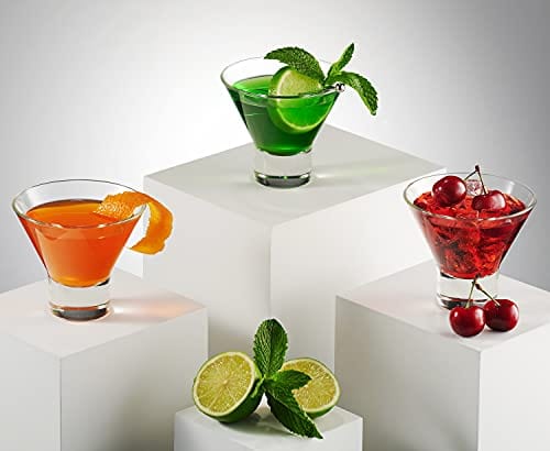 Godinger Martini Glasses, Cocktail Glasses, Italian Made Martini Glass –  Advanced Mixology