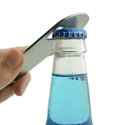 Friends PIVOT Stainless Steel Vinyl Covered Flat Bartender Speed Bar Bottle Opener