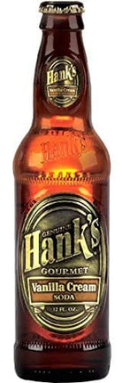 [Pack of 12][4 Flavor] Hank's Gourmet Sodas Variety Pack (Root Beer, Orange Cream, Vanilla Cream, Wishniak Black Cherry) - 12 Fl Oz