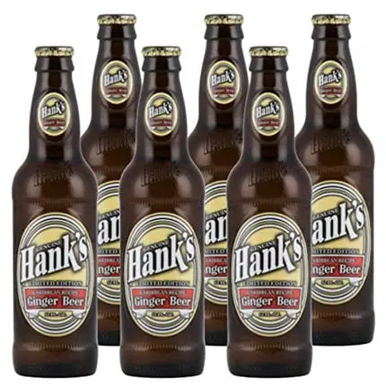 Pack of 6 - Hank's Gourmet Sodas (Ginger Beer)