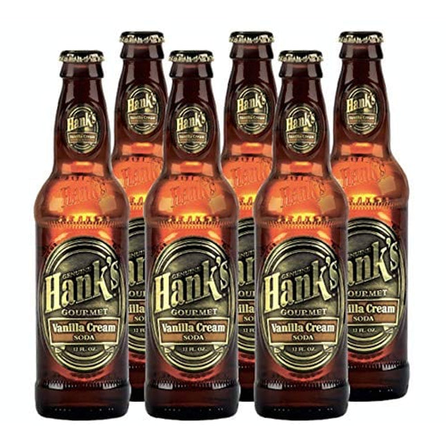 Pack of 6 - Hank's Gourmet Sodas (Vanilla Cream)