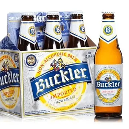 Buckler Non-alcoholic Beer Brewed in Holland By Heineken 6 Bottles