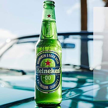 Heineken 0.0 % Non Alcoholic Lager Beer - Zero Dot Zero 12 Bottle Pack, Lager Beer 0.0, 12 x 330ml