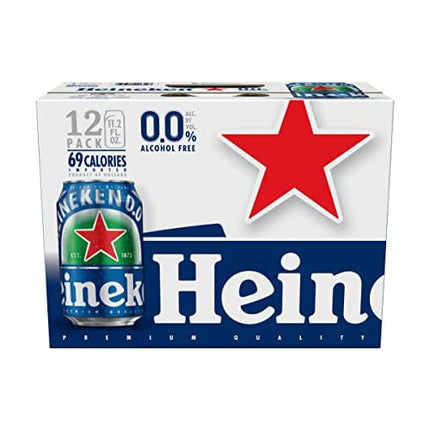 HEINEKEN Non Alcoholic 12pk Cans, 11.2 FZ