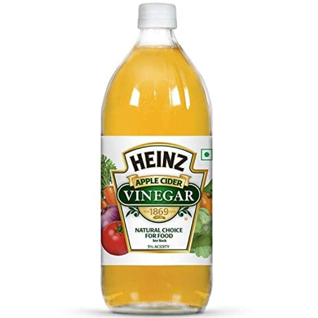 Heinz All Natural Apple Cider Vinegar with 5% Acidity, 16 fl oz Bottle
