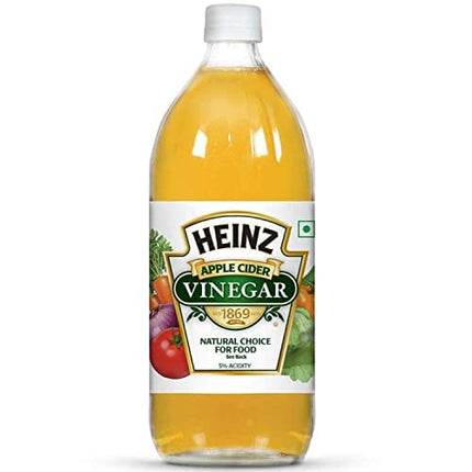 Heinz All Natural Apple Cider Vinegar with 5% Acidity, 16 fl oz Bottle