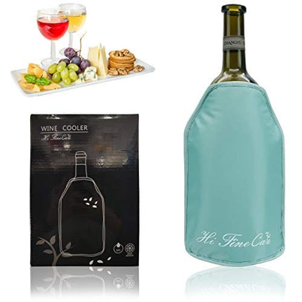 Wine Cooler Sleeve with Protector Instant Cooling and Keeps Your Drink Cold Keep Cool and Chill Champagne Wine