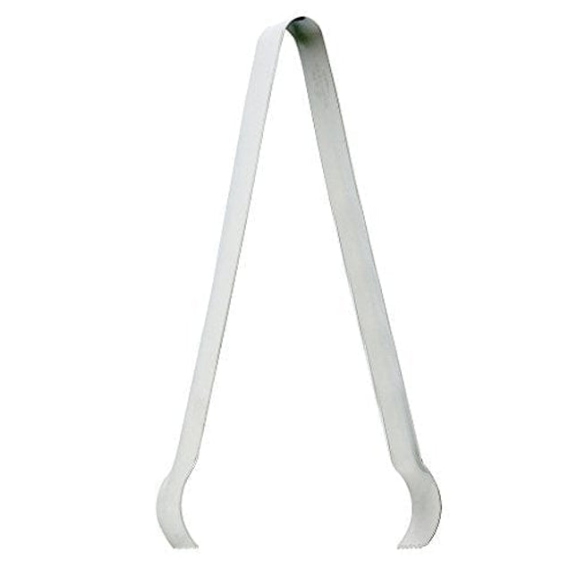 HIC Harold Import Co. HIC Ice Tong, Japanese Stainless Steel, 6.25 1-Inch, 6.25 Inch, Silver