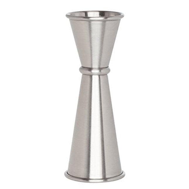 HIC Japanese-Style Double Cocktail Jigger, 18/8 Stainless Steel, 4.75-Inches, 0.5-Ounce to 2-Ounce