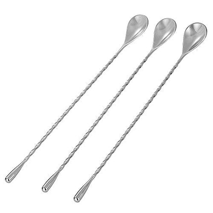 HIDORAN 3 Pack 12 Inches Stainless Steel Mixing Spoons
