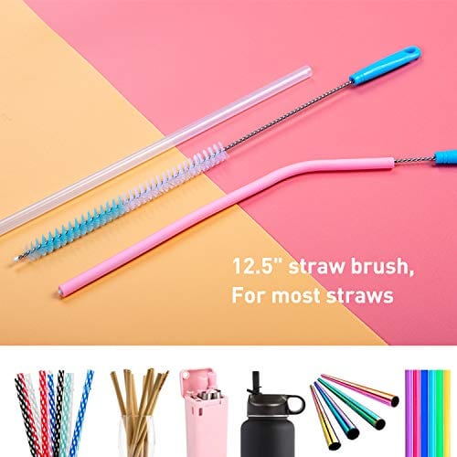 Bottle Brush 5 Pack Cleaner Set - Straw Cleaning Brush & Long
