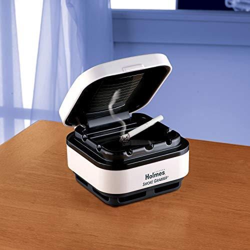 cigarette smoke grabber Home Filter, Smokeless Ashtray, Odor Eliminator, USB for Indoor, Outdoor, Home, Office, Car; Great for Smokers : Home & Kitchen Ashtray air Purifier Smoke Grabber