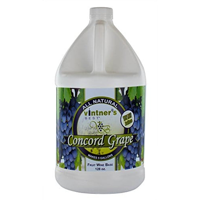 Vintner's Best Fruit Wine Base-Concord Grape,128 oz