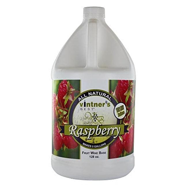 Vintners Best Fruit Wine Base - Raspberry 128 oz. Jug