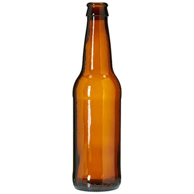 Home Brew Ohio 12 oz Beer Bottles-AMBER-Case of 24, 12oz