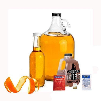 HomeBrewStuff Basic 1 Gallon Nano-Meadery Orange and Honey Mead Recipe Refill Kit