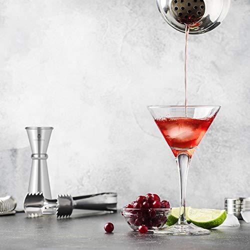 Double Cocktail Jigger Japanese Style Stainless Steel Bar Measuring Ji –  Advanced Mixology