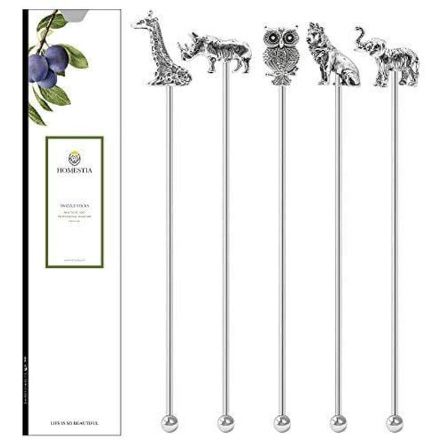 7.5 Inch Reusable Stainless Steel Silver Coffee Cocktail Stirrer with Small  Rectangular Paddles Metal Swizzle Sticks for Mixing Beverage - China  Cocktail Stirrer and Cocktail Drink Stirrer price