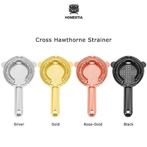 Homestia Cocktail Strainer, Stainless Steel Classic Sri Lanka