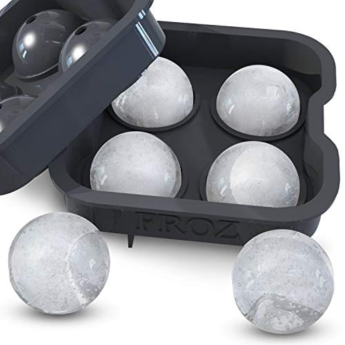 Housewares Solutions Froz Ice Ball Maker – Novelty Food-Grade Silicone –  Advanced Mixology