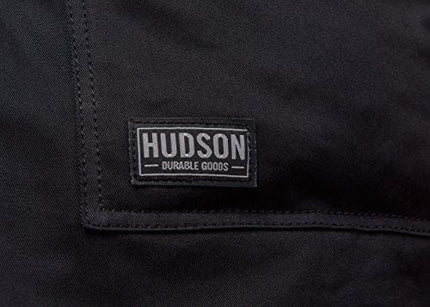 Hudson Durable Goods - Professional Grade Chef Apron - Black - 100% Cotton