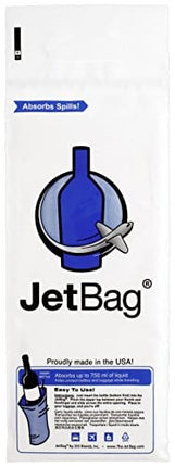 Jet Bag Bold - The Original ABSORBENT Reusable & Protective Bottle Bags - Set of 3 - MADE IN THE USA