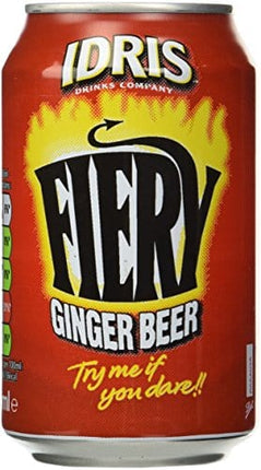 Idris, Bev Ginger Beer, 330-ML (24 Pack)