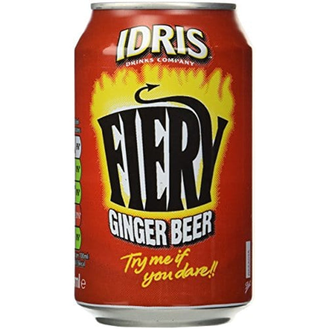 Idris, Bev Ginger Beer, 330-ML (24 Pack)